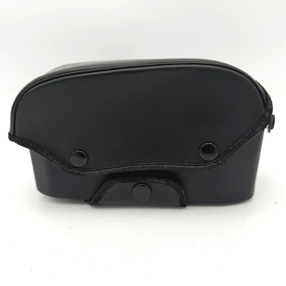 Nishika Camera Case Black Vintage 3D 35mm Faux Leather Snap Closure N8000